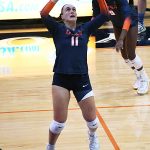 Ilaria Durante. UTSA volleyball lost to Rice 3-0 on Sunday, Oct. 12, 2025, at the Convocation Center. - photo by Joe Alexander