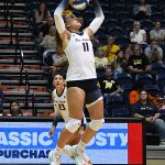 Ilaria Durante. UTSA volleyball lost to Wichita State 3-1 in American Athletic Conference action on Friday, Oct. 17, 2025, at the Convocation Center. - photo by Joe Alexander