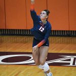 Megan Hawkins. UTSA volleyball lost to Rice 3-0 on Sunday, Oct. 12, 2025, at the Convocation Center. - photo by Joe Alexander