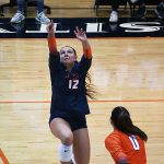 Megan Hawkins. UTSA volleyball lost to Rice 3-0 on Sunday, Oct. 12, 2025, at the Convocation Center. - photo by Joe Alexander