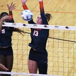Miranda Putnicki. East Carolina 3-0 in American Athletic Conference volleyball on Sunday, Oct. 19, 2025, at the Convocation Center. - photo by Joe Alexander