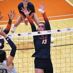 Miranda Putnicki. UTSA volleyball lost to Rice 3-0 on Sunday, Oct. 12, 2025, at the Convocation Center. - photo by Joe Alexander