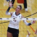 Miranda Putnicki. UTSA volleyball lost to Wichita State 3-1 in American Athletic Conference action on Friday, Oct. 17, 2025, at the Convocation Center. - photo by Joe Alexander