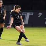 Zoe May. UTSA's 2-1 women's soccer victory over South Florida at Park West on Thursday, Oct. 9, 2025. - photo by Joe Alexander