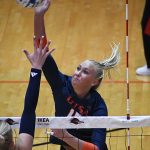 Taylor Gaines. UTSA volleyball lost to Rice 3-0 on Sunday, Oct. 12, 2025, at the Convocation Center. - photo by Joe Alexander