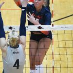 Taylor Gaines. UTSA volleyball lost to Rice 3-0 on Sunday, Oct. 12, 2025, at the Convocation Center. - photo by Joe Alexander