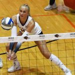 Taylor Gaines. UTSA volleyball lost to Wichita State 3-1 in American Athletic Conference action on Friday, Oct. 17, 2025, at the Convocation Center. - photo by Joe Alexander