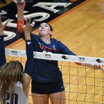 Brooke Elliott. UTSA volleyball lost to Rice 3-0 on Sunday, Oct. 12, 2025, at the Convocation Center. - photo by Joe Alexander