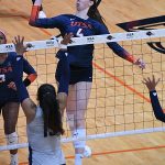 Caroline Tredwell. UTSA volleyball lost to Rice 3-0 on Sunday, Oct. 12, 2025, at the Convocation Center. - photo by Joe Alexander