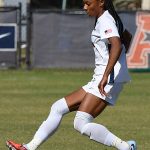 Izzy Lane at UTSA women's soccer senior day on Sunday, Oct. 26, 2025, at Park West Athletic Complex. - photo by Joe Alexander