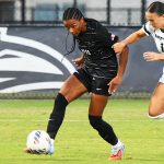 Izzy Lane. UTSA's 2-1 women's soccer victory over South Florida at Park West on Thursday, Oct. 9, 2025. - photo by Joe Alexander