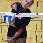 Ally Tribe. UTSA volleyball lost to Rice 3-0 on Sunday, Oct. 12, 2025, at the Convocation Center. - photo by Joe Alexander