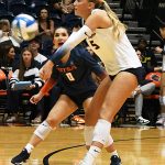 Ally Tribe. UTSA volleyball lost to Wichita State 3-1 in American Athletic Conference action on Friday, Oct. 17, 2025, at the Convocation Center. - photo by Joe Alexander