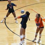 Isabella Arroyave. UTSA volleyball lost to Rice 3-0 on Sunday, Oct. 12, 2025, at the Convocation Center. - photo by Joe Alexander