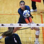 Isabella Arroyave. UTSA volleyball lost to Rice 3-0 on Sunday, Oct. 12, 2025, at the Convocation Center. - photo by Joe Alexander
