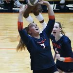 Makenna Wiepert. UTSA volleyball lost to Rice 3-0 on Sunday, Oct. 12, 2025, at the Convocation Center. - photo by Joe Alexander