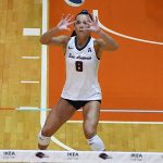 Peyton Turner. UTSA volleyball lost to Wichita State 3-1 in American Athletic Conference action on Friday, Oct. 17, 2025, at the Convocation Center. - photo by Joe Alexander