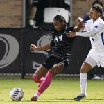 Izzy Lane. UTSA women's soccer lost to No. 4 Memphis 2-0 on Thursday, Oct. 23, 2025, at Park West. - photo by Joe Alexander
