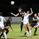 UTSA senior Kameron Kloza scored the Roadrunners' second goal in Thursday's 2-1 women's soccer victory over South Florida at Park West. - photo by Joe Alexander