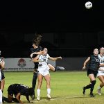 UTSA senior Kameron Kloza scored the Roadrunners' second goal in Thursday's 2-1 women's soccer victory over South Florida at Park West. - photo by Joe Alexander
