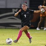 Leah Varela. UTSA women's soccer lost to No. 4 Memphis 2-0 on Thursday, Oct. 23, 2025, at Park West. - photo by Joe Alexander