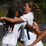 Michelle Polo scored in the 85th minute off a free-kick pass from Izzy Lane against East Carolina on Sunday at Park West. - photo by Joe Alexander
