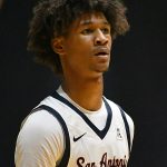 Dorian Hayes. UTSA beat College of Biblical Studies 97-30 in the men's basketball season opener on Wednesday, Nov. 5, 2025, at the Convocation Center. -photo by Joe Alexander