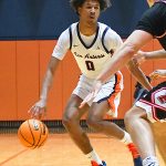 Dorian Hayes. Southern Illinois Edwardsville (SIUE) beat UTSA 77-60 in men's basketball on Friday, Nov. 7, 2025, at the Convocation Center. - Photo by Joe Alexander