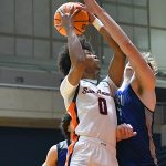 Dorian Hayes. UTSA men's basketball beat Southwestern Christian 103-70 on Tuesday afternoon, Nov. 18, 2025, at the Convocation Center. - photo by Joe Alexander