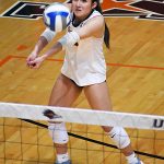 Giada Obregon. UTSA volleyball lost to North Texas 3-0 on Sunday, Nov. 2, 2025, at the Convocation Center. - photo by Joe Alexander