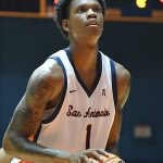 Kaido Rayfield. UTSA beat College of Biblical Studies 97-30 in the men's basketball season opener on Wednesday, Nov. 5, 2025, at the Convocation Center. -photo by Joe Alexander