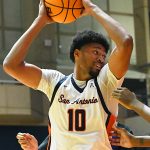 Mo Njie. UTSA men's basketball beat Southwestern Christian 103-70 on Tuesday afternoon, Nov. 18, 2025, at the Convocation Center. - photo by Joe Alexander