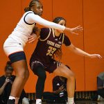 Sanaa Bean. UTSA women's basketball beat Texas State 64-41 on Thursday, Nov. 13, 2025, at the Convocation Center. - Photo by Joe Alexander