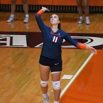Ilaria Durante. UTSA volleyball lost to North Texas 3-0 on Sunday, Nov. 2, 2025, at the Convocation Center. - photo by Joe Alexander