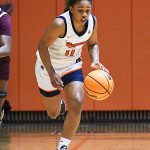 Jayda Holiman. UTSA women's basketball beat Texas State 64-41 on Thursday, Nov. 13, 2025, at the Convocation Center. - Photo by Joe Alexander