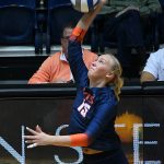 Taylor Gaines. UTSA volleyball lost to North Texas 3-0 on Sunday, Nov. 2, 2025, at the Convocation Center. - photo by Joe Alexander
