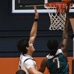 Stanley Borden. UTSA beat College of Biblical Studies 97-30 in the men's basketball season opener on Wednesday, Nov. 5, 2025, at the Convocation Center. -photo by Joe Alexander