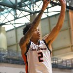 Austin Nunez. Southern Illinois Edwardsville (SIUE) beat UTSA 77-60 in men's basketball on Friday, Nov. 7, 2025, at the Convocation Center. - Photo by Joe Alexander