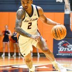 Austin Nunez. UTSA men's basketball beat Southwestern Christian 103-70 on Tuesday afternoon, Nov. 18, 2025, at the Convocation Center. - photo by Joe Alexander