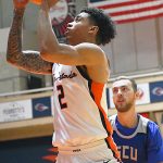 Austin Nunez. UTSA men's basketball beat Southwestern Christian 103-70 on Tuesday afternoon, Nov. 18, 2025, at the Convocation Center. - photo by Joe Alexander