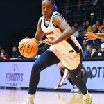 Cheyenne Rowe. UTSA women's basketball beat Texas State 64-41 on Thursday, Nov. 13, 2025, at the Convocation Center. - Photo by Joe Alexander