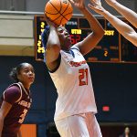 Cheyenne Rowe. UTSA women's basketball beat Texas State 64-41 on Thursday, Nov. 13, 2025, at the Convocation Center. - Photo by Joe Alexander
