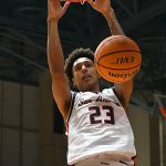 Matheo Coffi. UTSA beat College of Biblical Studies 97-30 in the men's basketball season opener on Wednesday, Nov. 5, 2025, at the Convocation Center. - photo by Joe Alexander
