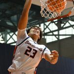 Matheo Coffi. UTSA men's basketball beat Southwestern Christian 103-70 on Tuesday afternoon, Nov. 18, 2025, at the Convocation Center. - photo by Joe Alexander