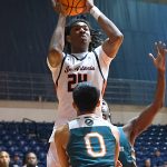 Baboucarr Njie. UTSA beat College of Biblical Studies 97-30 in the men's basketball season opener on Wednesday, Nov. 5, 2025, at the Convocation Center. -photo by Joe Alexander