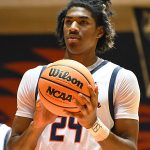 Baboucarr Njie. UTSA beat College of Biblical Studies 97-30 in the men's basketball season opener on Wednesday, Nov. 5, 2025, at the Convocation Center. -photo by Joe Alexander