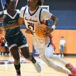 Baboucarr Njie. UTSA beat College of Biblical Studies 97-30 in the men's basketball season opener on Wednesday, Nov. 5, 2025, at the Convocation Center. -photo by Joe Alexander