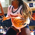 Idara Udo. UTSA women's basketball beat Texas State 64-41 on Thursday, Nov. 13, 2025, at the Convocation Center. - Photo by Joe Alexander