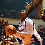 Idara Udo. UTSA women's basketball beat Texas State 64-41 on Thursday, Nov. 13, 2025, at the Convocation Center. - Photo by Joe Alexander