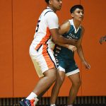 Jackson Fazande. UTSA beat College of Biblical Studies 97-30 in the men's basketball season opener on Wednesday, Nov. 5, 2025, at the Convocation Center. -photo by Joe Alexander